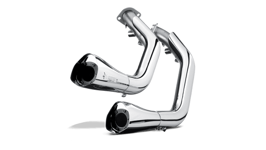 AKRAPOVIC HARLEY DAVIDSON DYNA FXDF FAT BOB 2016 Open Line (Chrome) (S-HDDYR1-C)