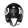 Royal Enfield Lightwing Matt Black White Helmet