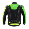 Tarmac One III Level 2 Riding Jacket (Black Green Fluro) + Combo Offer FREE Tarmac Tex Gloves (Green)
