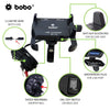 BOBO Claw-Grip Aluminium Bike Phone Holder (With Fast USB QC3.0 Charger) Motorcycle Mobile Mount
