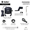 BOBO Jaw-Grip Bike Phone Holder (with fast USB QC3.0 charger) Motorcycle Mobile Mount