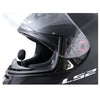 LS2 FF397 Bluetooth Solid Matt Black Helmet