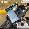 BOBO Claw-Grip Aluminium Bike Phone Holder (With Fast USB QC3.0 Charger) Motorcycle Mobile Mount