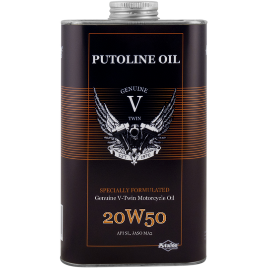 Putoline VTWIN 20W50 Motorcycle Synthetic Oil