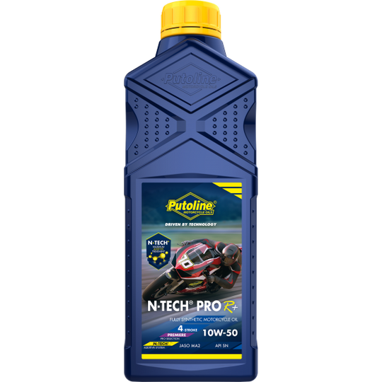 Putoline NTech Pro R+ 10W50 1 Litre Synthetic Motorcycle Oil