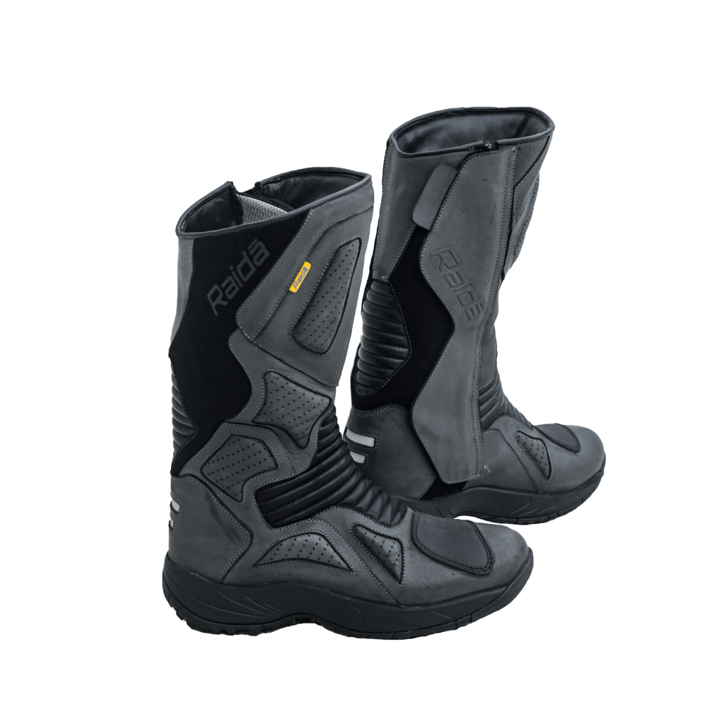 Raida Explorer Motorcycle Boots Grey– Moto Central