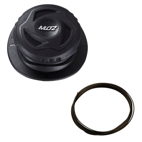 MOTOTECH Replacement Moz Reel Knob Lacing System for Asphalt v3 Boots (Black)
