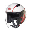 Royal Enfield Lightwing Matt Red White Helmet