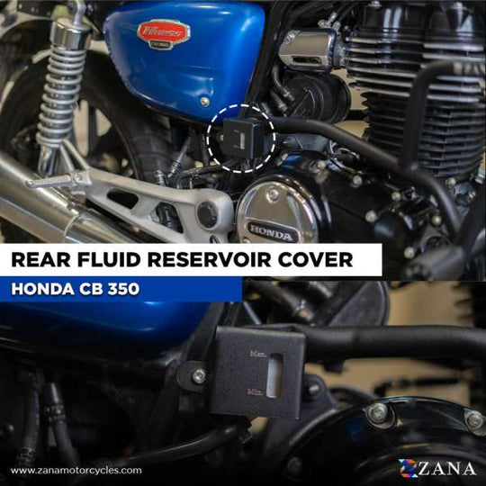 ZANA Rear Fluid Reservoir Cover For Honda CB 350 (ZI-8256)