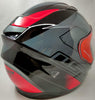 LS2 FF320 Stash Matt Black Red Helmet