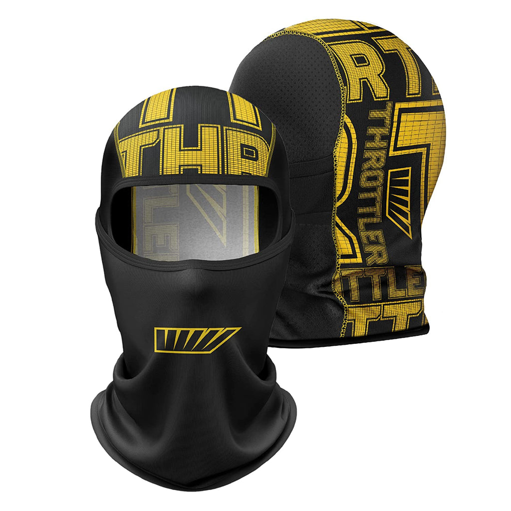 Tiivra Throttler The III Balaclava (Black Yellow)