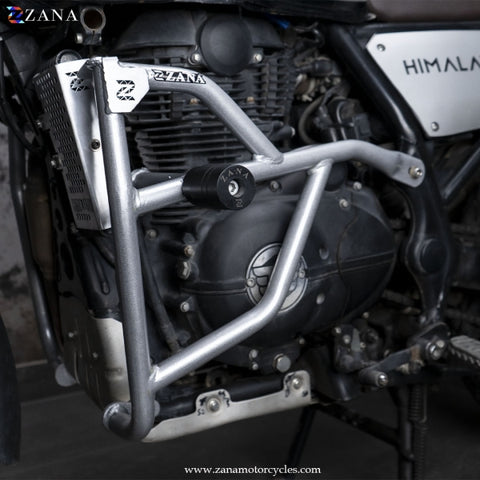 ZANA LEG GUARD WITH SLIDER HIMALAYAN SILVER BS6(2021-22) (ZI-0001)