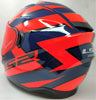 LS2 FF320 Rex Gloss Black Orange Helmet