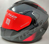 LS2 FF320 Stash Matt Black Red Helmet