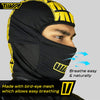 Tiivra Throttler Solo Balaclava (Black Yellow)