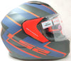 LS2 FF320 Rex Matt Black Orange Helmet