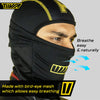 Tiivra Throttler Mate Balaclava (Black Yellow)