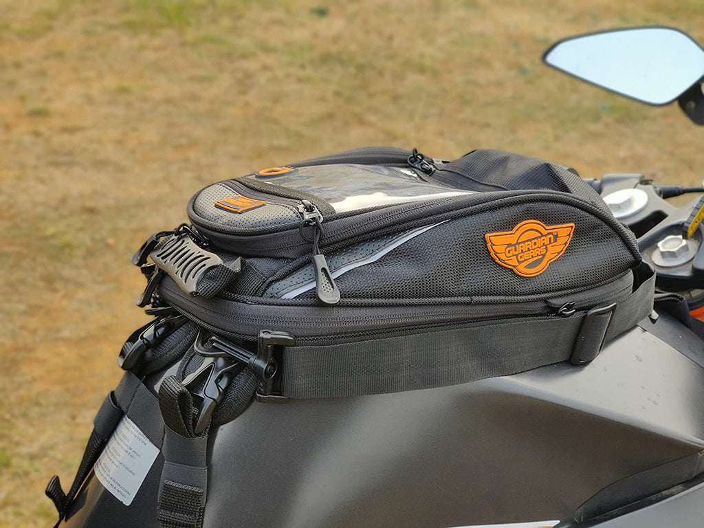 Guardian Gears Shark Mini Universal 18L Tank Bag with (Rain Covers) Moto Central