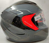 LS2 FF320 PATH Gloss Black Grey Helmet
