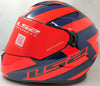 LS2 FF320 Rex Gloss Black Red Helmet