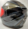 LS2 FF320 PATH Gloss Black Grey Helmet