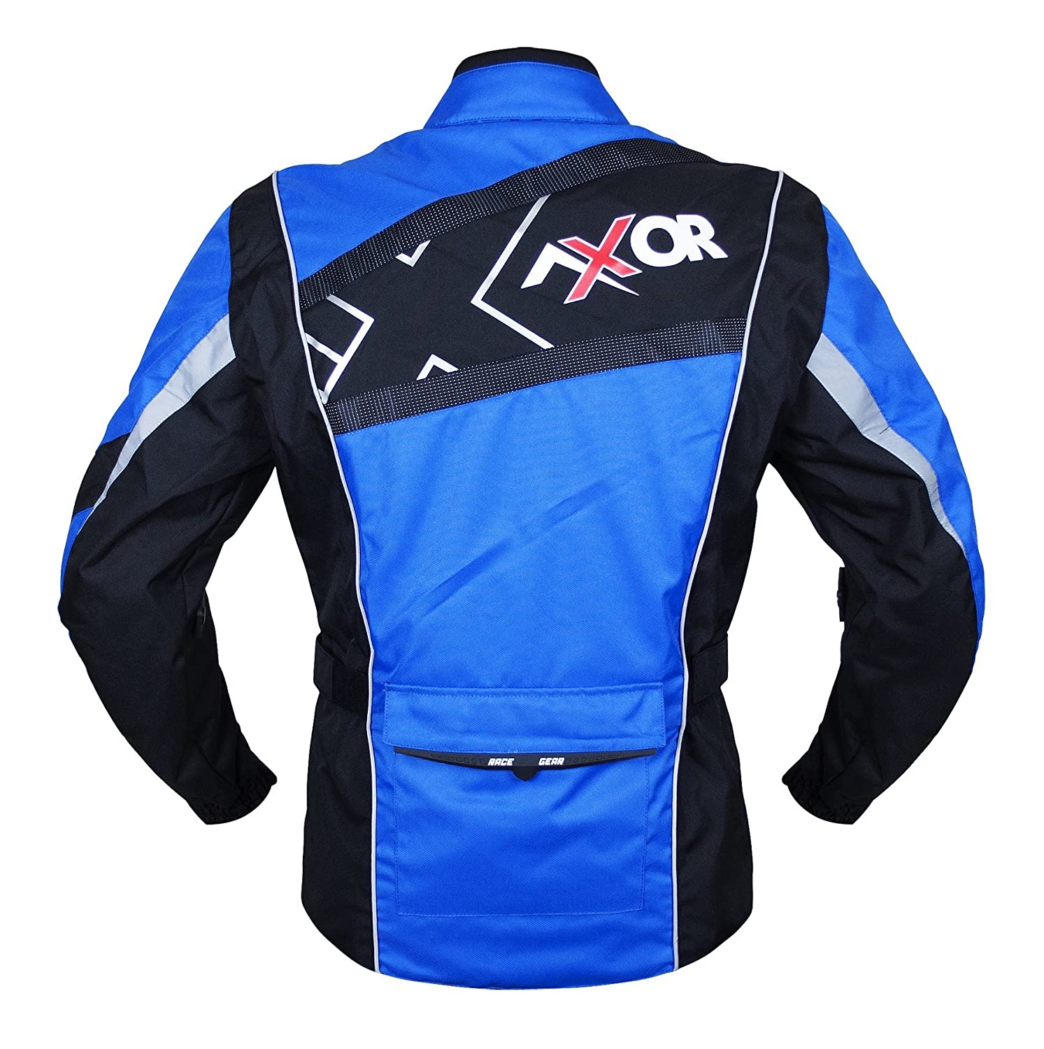 AXOR Riding Jacket Blue-Black Jacket– Moto Central