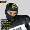 Tiivra Throttler Mate Balaclava (Black Yellow)