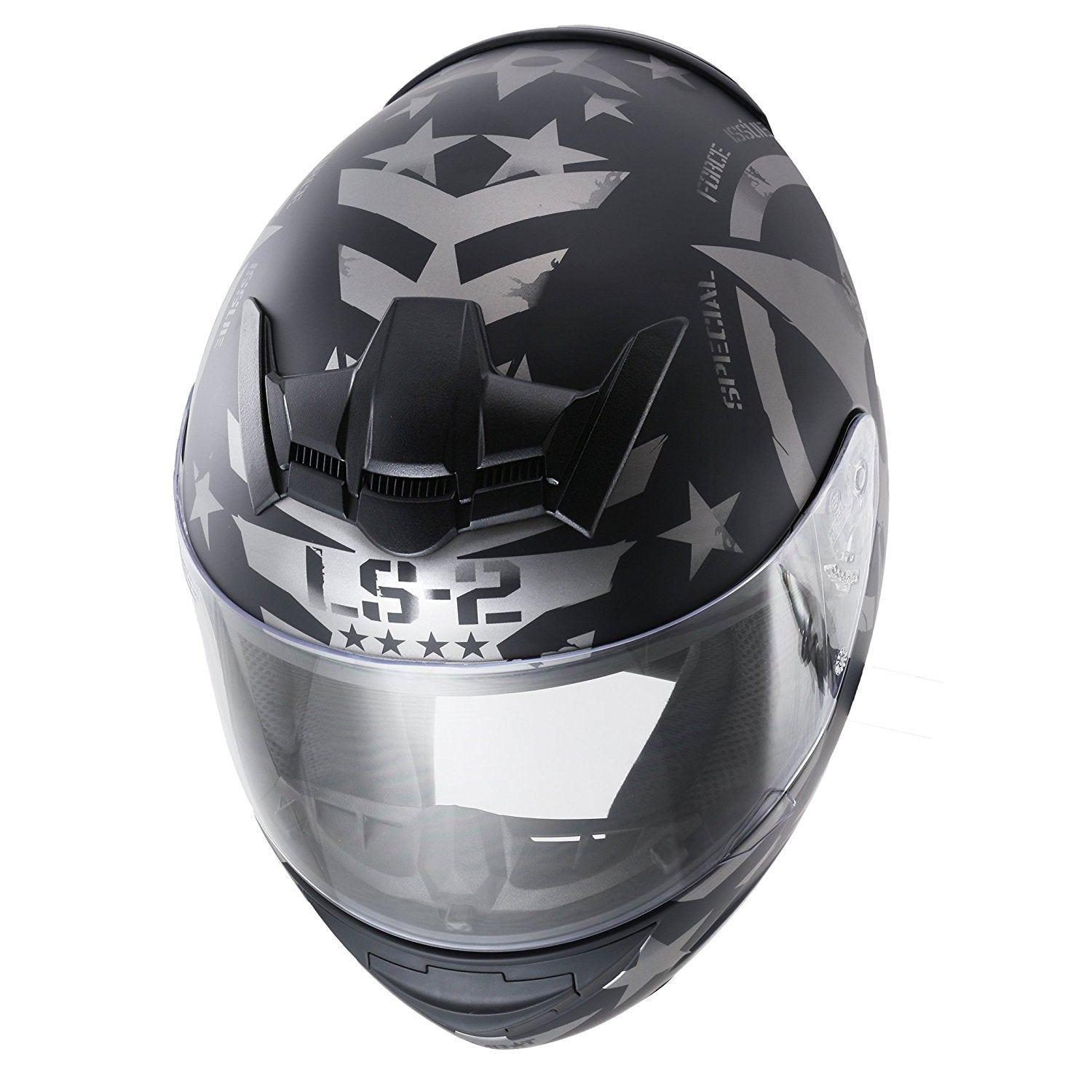 ls2 combat helmet LS2 FF 352 Matt Black Combat Helmet– Moto Central