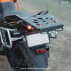 ZANA NEW TOP RACK TEXTURE MATT BLACK COMPATIBLE WITH GRAB RAIL KTM ADV 250 / 390 / 390 X (ZI-8128)