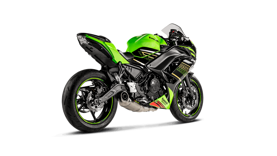 AKRAPOVIC KAWASAKI Z650 2020 Racing Line Titanium S K6R13 AFCRT