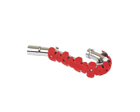 Polisports Armadillo Header Pipe Guard 400mm Red (8483800004)