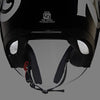 Royal Enfield Lightwing Gloss Black White Helmet