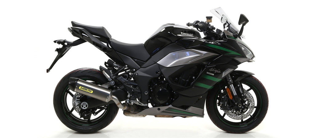 ARROW Kawasaki Ninja 1000 SX 2020 / 2023 Race Titanium With Carbon Tip (71914AK)