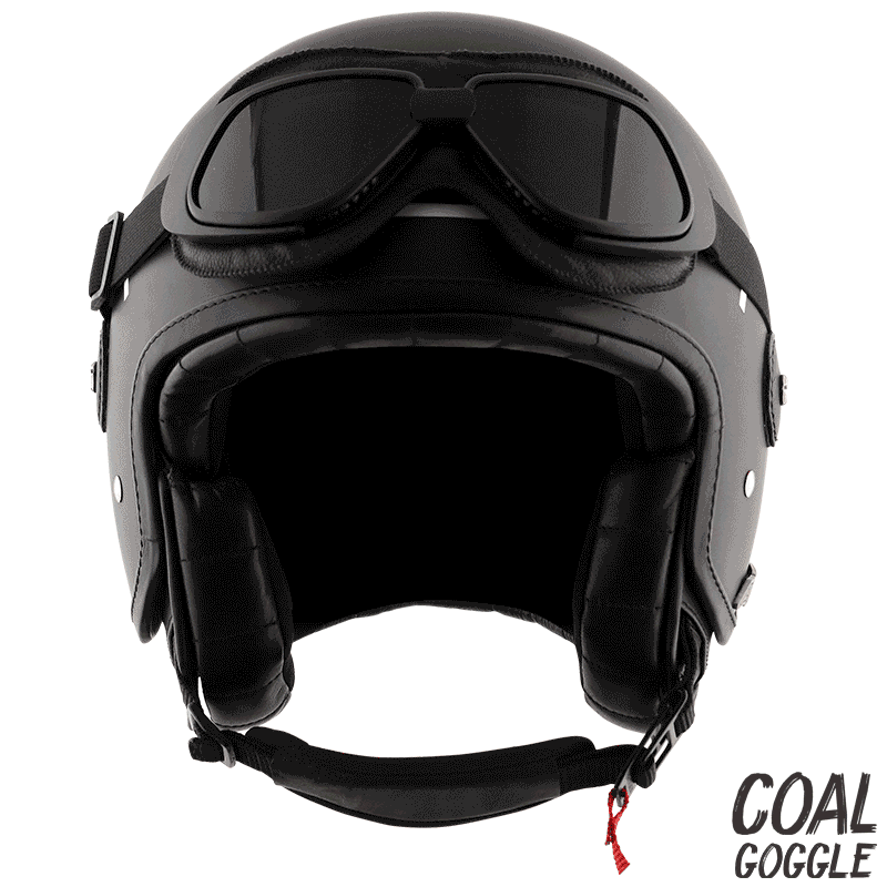 Open face retro hot sale helmet