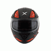 AXOR Apex Hunter Matt Black Orange Helmet