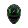 AXOR Apex Hunter Matt Black Neon Green Helmet