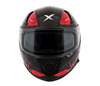 AXOR Apex Hunter Matt Black Red Helmet