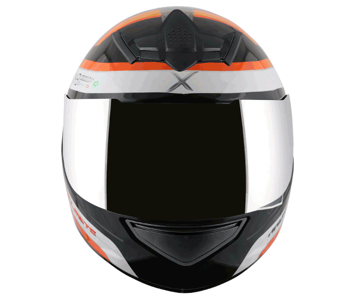 AXOR RAGE Pulse Black Orange Helmet