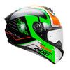 AXXIS Draken S Cougar Gloss Fluro Green Helmet