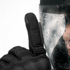 Raida AqDry Waterproof Black Hi Viz Riding Gloves
