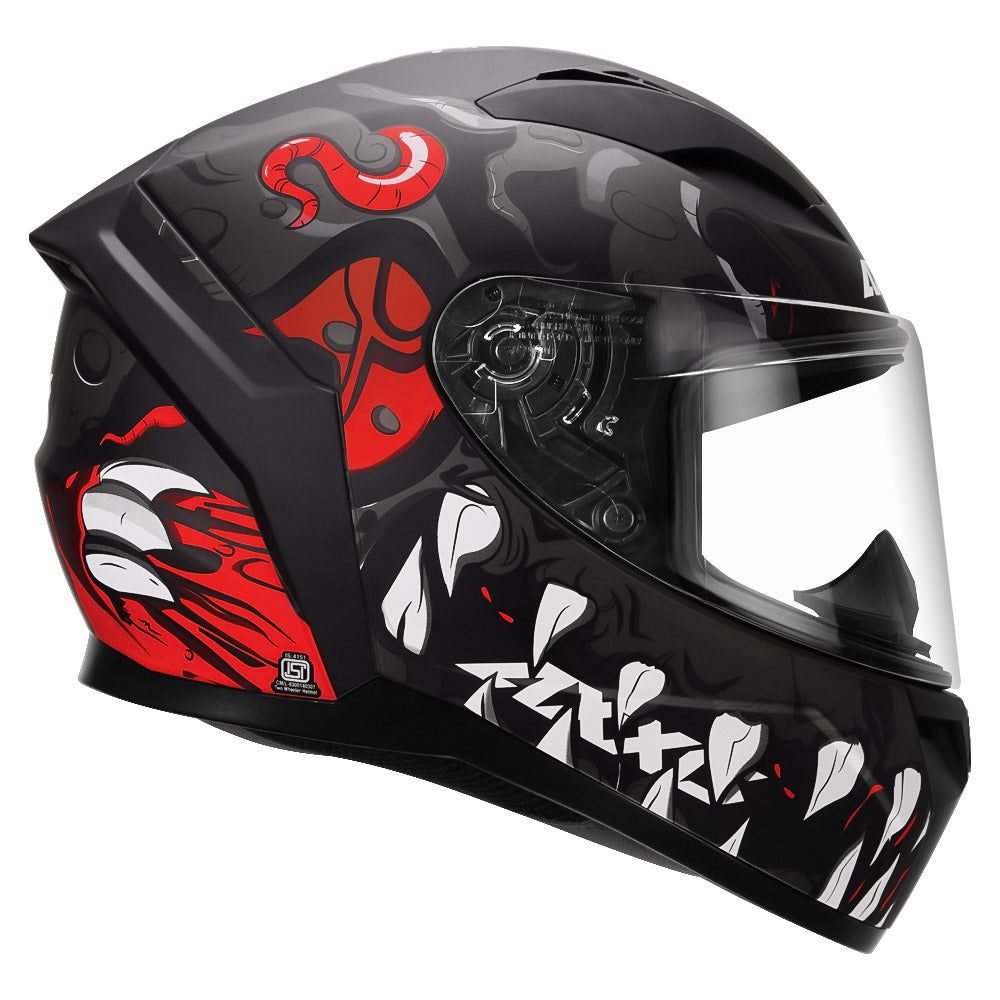 AXXIS Segment Scratch Matt Grey Helmet