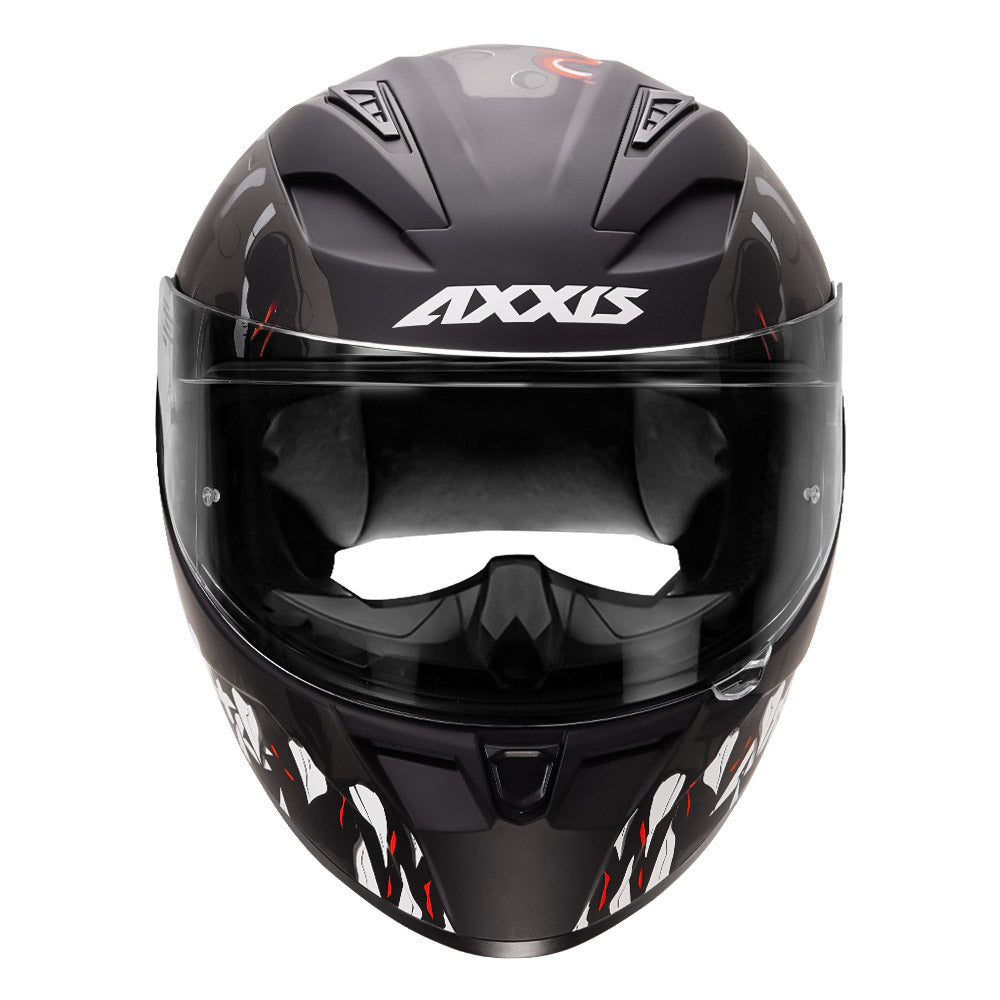 AXXIS Segment Scratch Matt Grey Helmet– Moto Central
