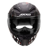 AXXIS Segment Scratch Matt Grey Helmet