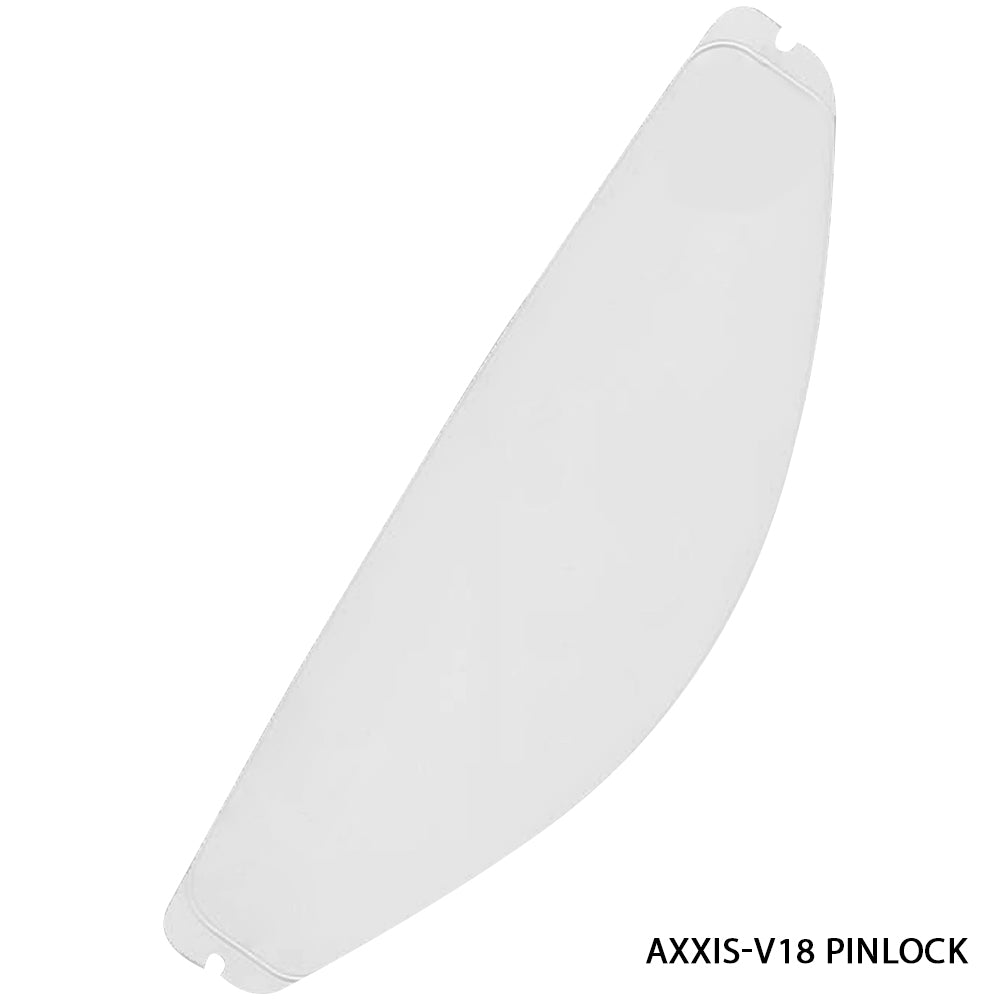 AXXIS Spare Pinlock Anti fog Insert Clear Lens for V18 , V18-B Visors