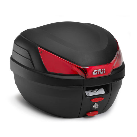 GIVI Top Case MONOLOCK 27LTR. BLACK (B27N), Riding Luggage, GIVI, Moto Central