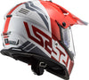 LS2 MX436 Pioneer Evo Evolve Matt Red White Helmet