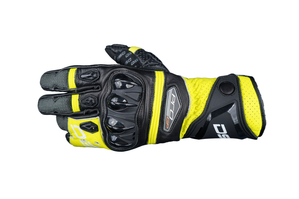 DSG Pro GP Glove (Black Fluro Yellow)