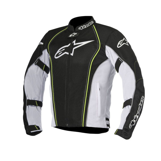 Alpinestars BONNEVILLE AIR Black White Fluro Yellow Jacket