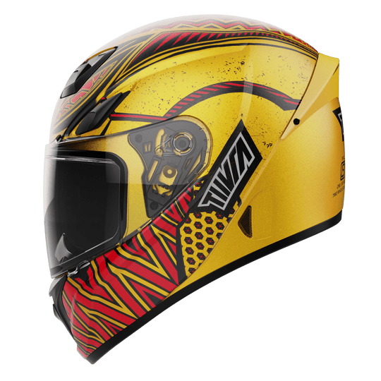Tiivra Buzzy Gold Helmet