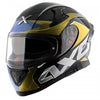 AXOR Apex Chrometech Gloss Black Blue Helmet